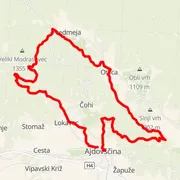Mapa trasy