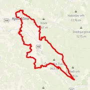 Mapa trasy