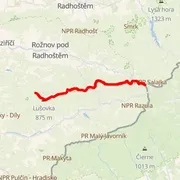 Mapa trasy