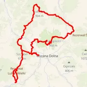 Mapa trasy