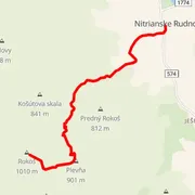 Mapa trasy