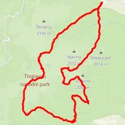 Mapa trasy