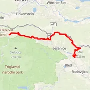 Mapa trasy