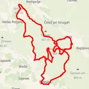 Mapa trasy