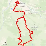 Mapa trasy