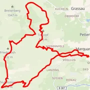 Mapa trasy