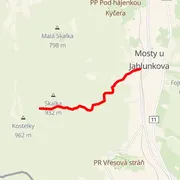 Mapa trasy