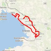 Mapa trasy