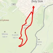 Mapa trasy