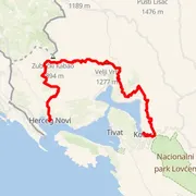 Mapa trasy
