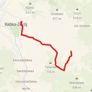 Mapa trasy