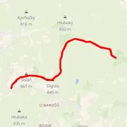 Mapa trasy