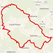 Mapa trasy