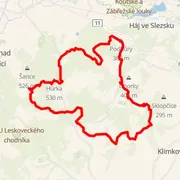 Mapa trasy