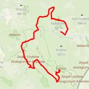 Mapa trasy