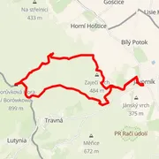 Mapa trasy