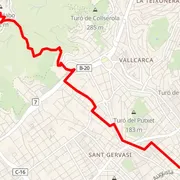 Mapa trasy