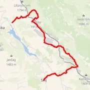 Mapa trasy