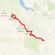 Mapa trasy