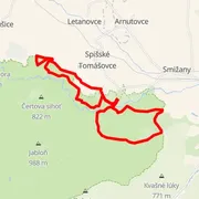 Mapa trasy