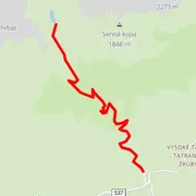 Mapa trasy