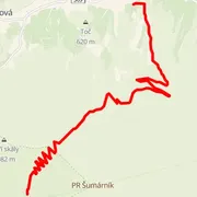 Mapa trasy