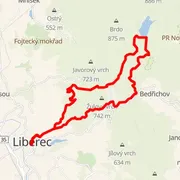 Mapa trasy