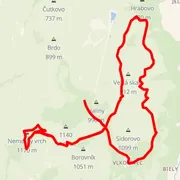 Mapa trasy