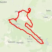 Mapa trasy