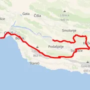 Mapa trasy