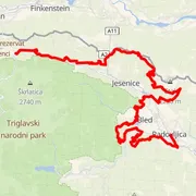 Mapa trasy