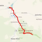 Mapa trasy