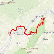 Mapa trasy