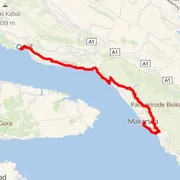 Mapa trasy