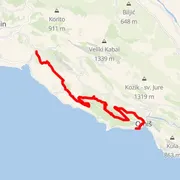 Mapa trasy