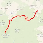 Mapa trasy