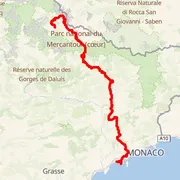Mapa trasy