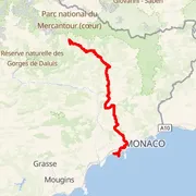 Mapa trasy