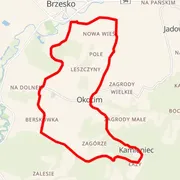 Mapa trasy