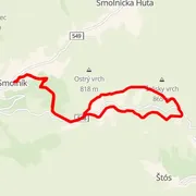 Mapa trasy