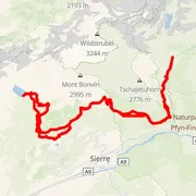 Mapa trasy