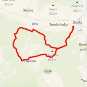 Mapa trasy