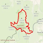 Mapa trasy