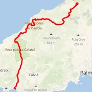 Mapa trasy