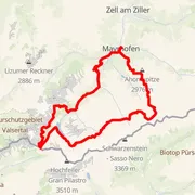 Mapa trasy