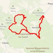 Mapa trasy