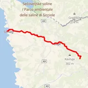 Mapa trasy