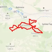 Mapa trasy