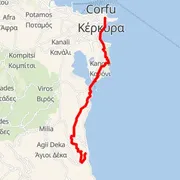 Mapa trasy