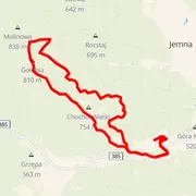 Mapa trasy
